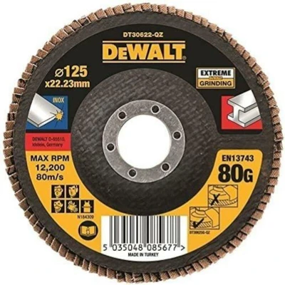 Afbeelding van DeWALT DT30622 Lamellenschijf EXTREME 125mm K80