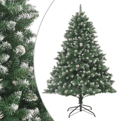 Afbeelding van Kunstkerstboom met standaard 180 cm PVC