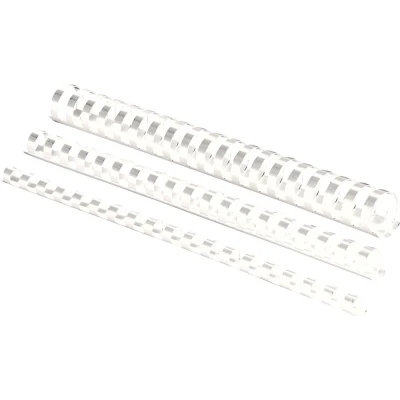 Afbeelding van Bindrug Fellowes 6mm 21rings A4 wit 100stuks
