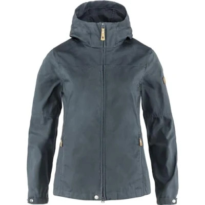 Afbeelding van Stina Outdoor Jack Dames Indigo Blue 200 XS Blauw