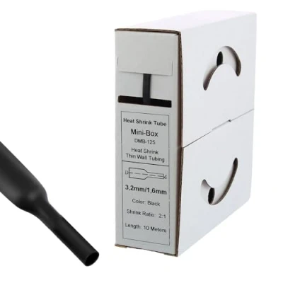 Afbeelding van Krimpkous 10 meter 3,2 mm &gt; 1,6, zwart