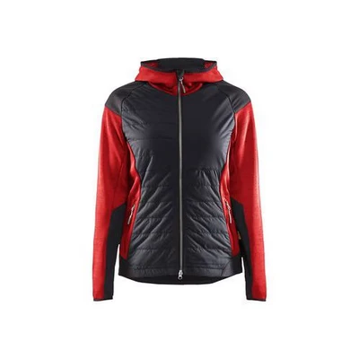 Image de Veste hybride femme rouge/noir Blåkläder