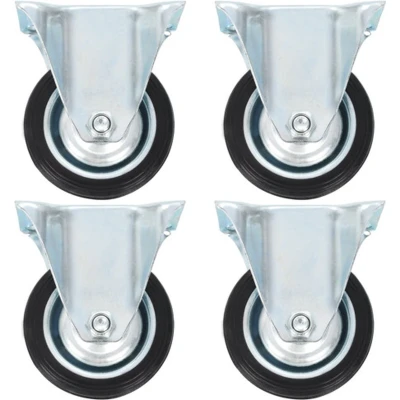 Afbeelding van VidaXL 8 st Wielen vast 75 mm