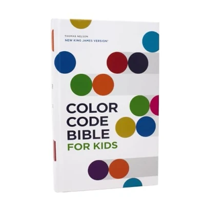 Afbeelding van NKJV, Color Code Bible for Kids, Hardcover, Comfort Print