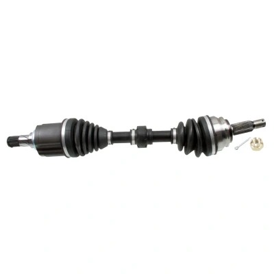 Afbeelding van FEBI BILSTEIN 183634 Aandrijfas Vooras links Met splitpen, asmoer moer JEEP: Compass