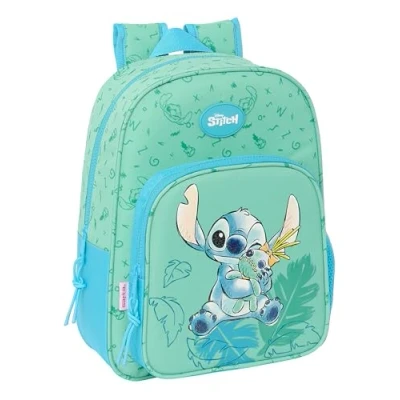 Afbeelding van Schoolrugzak Stitch Aloha Turkoois 26 x 34 11 cm