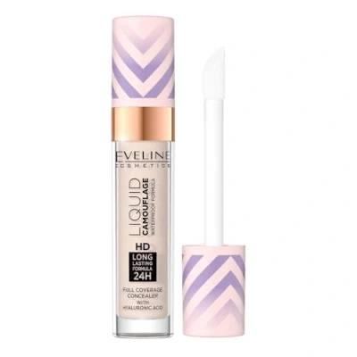 Afbeelding van Liquid Camouflage Waterproof Concealer met Hyaluronzuur 01 Licht Porselein 7.5ml
