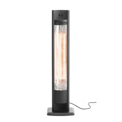 Afbeelding van Infrarood Terrasverwarmer Tornado HENDI Zwart 220 240V/2000W 130x90x(H)900mm 272435