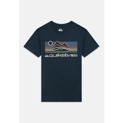 Afbeelding van Quiksilver Tshirt print voor kinderen, Maat: 176, Dark navy