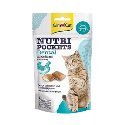 Afbeelding van GimCat Nutri Pockets Dental 60 gr