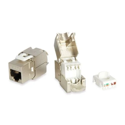 Image de Equip 767213 Keystone Jack Blindé Cat.6A RJ45 Connecteur 8 pièces