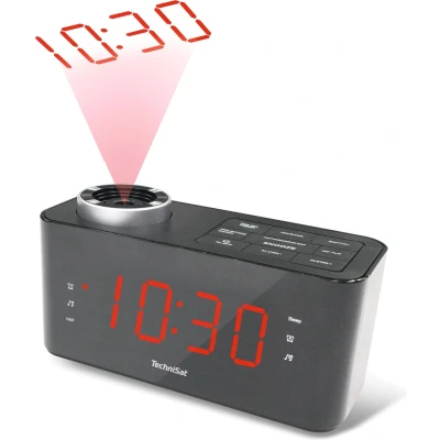 Afbeelding van TechniSat DIGICLOCK 3 FM wekkerradio met projectieklok