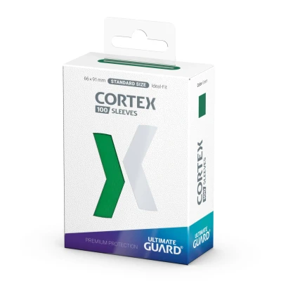 Afbeelding van Ultimate Guard Cortex Sleeves: Green (100 stuks)