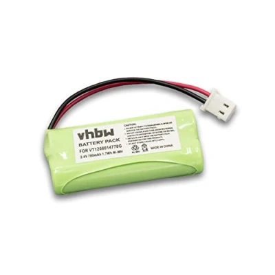 Afbeelding van vhbw Batterij compatibel met Motorola MNP28, MBP20, MBP161, MBP161TIMER babymonitor, babyfoon (700 mAh, 2,4 V, NiMH)