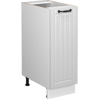 Afbeelding van Vicco Halfhoge kast Fame Line, Wit Landhuis/Wit, 30 x 82 cm zonder werkblad
