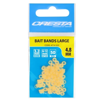 Afbeelding van Cresta Bait Bands (50 pcs) Maat : Small 2 6mm