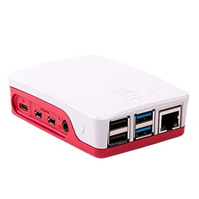 Afbeelding van Raspberry Pi® RPI4 CASE RW SBC behuizing Geschikt voor model: 4 B Rood, Wit