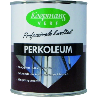 Afbeelding van Koopmans Perkoleum Hoogglans Dekkend Ready Mixed 0,75 ltr 234 antiekwit Buitengevel &amp; Tuin