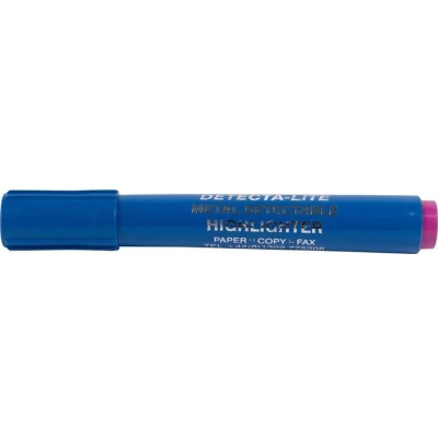 Afbeelding van BST detecteerbare markeerstift voedingsindustrie roze doos van 10 stuks