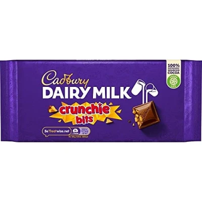 Afbeelding van Cadbury Dairy Milk Crunchie Bar 200 g