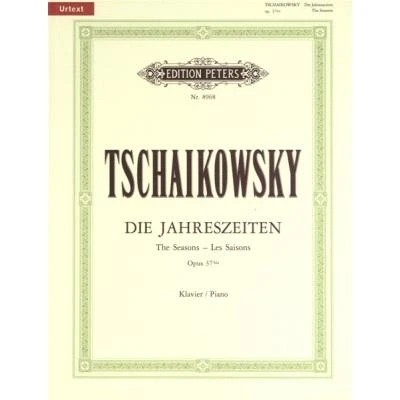 Image de Partitions classique EDITION PETERS TCHAIKOVSKY PETER ILYICH THE SEASONS OP.37A Piano