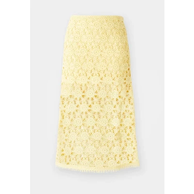 Afbeelding van Maje Jully Alijn rok, Dames, Maat: 42, Jaune banane