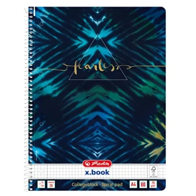Afbeelding van Spiralblock A4 80 Bl. Lin.28 New Batik Fearless