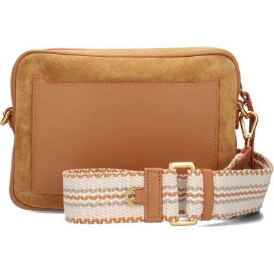 Afbeelding van Gianni Chiarini Nina 11660 Schoudertassen Dames Cognac Maat ONESIZE