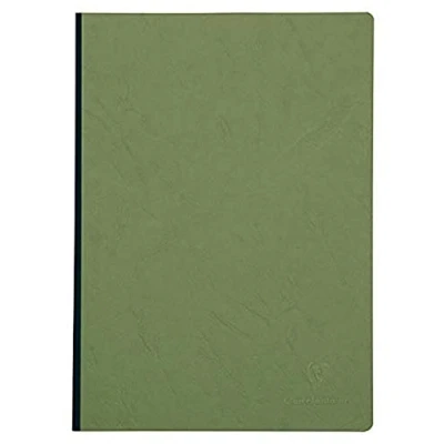 Afbeelding van Clairefontaine A4 791463C Notitieboek met rand, gelinieerd, A4, 96 vellen, Groen