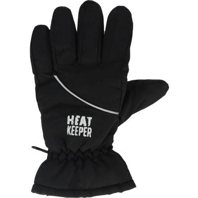 Afbeelding van Heatkeeper Ski handschoenen Dames Zwart L/XL 1 Paar winter