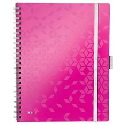 Image de Leitz cahier be mobile a4 ligné wow rose