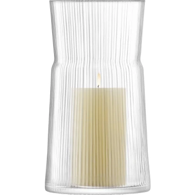 Afbeelding van L.S.A. Gio Line Kandelaar 29 cm met Kaars Glas Transparant