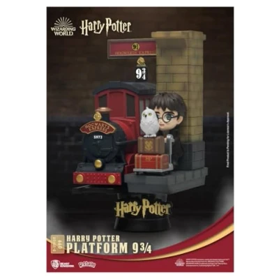 Afbeelding van Beast Kingdom Warner Bros Harry Potter Perron 9 3/4 Beeld 15cm