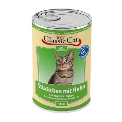Afbeelding van Classic Cat blikjes 12x415g Kip
