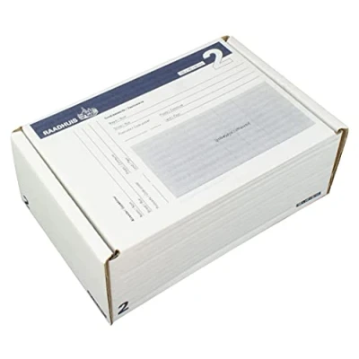 Afbeelding van Raadhuis Rd 351119 5 Postpakketdoos 2 200X140X80Mm Bedrukt Stuks