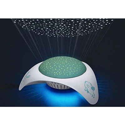 Afbeelding van Veilleuse Trousselier Projecteur d&#039;Etoiles musical Vaisseau spatial Bleue
