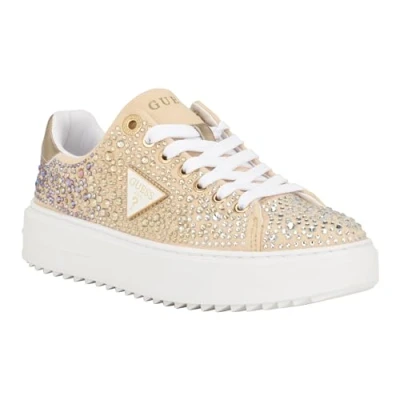 Afbeelding van GUESS Baskets Denesa pour femme, Or 710, 38 EU