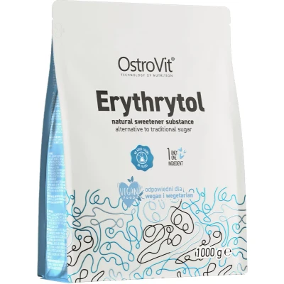 Afbeelding van Erythritol 1 KILO / KG suikervervanger Laboratorium getest kwaliteit! OstroVit 1000 g Natural Vegan 0 Calorieën Natuurlijke