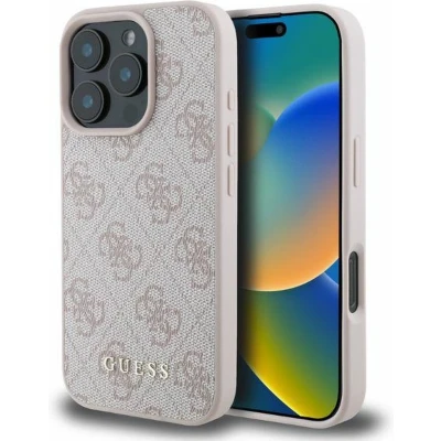 Afbeelding van Guess GUHCP16LG4GFPI iPhone 16 Pro 6,3&quot; roze/roze hardcase 4G Classic