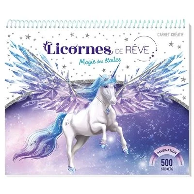 Image de Licornes de rêve Carnet créatif Magie des étoiles nouvelle édition