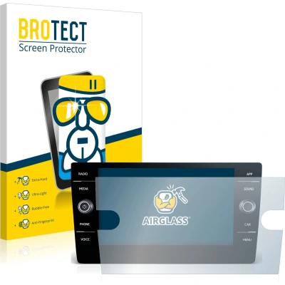 Afbeelding van BROTECT Screenprotector voor Volkswagen T6 2021 Discover Media 8&quot; Folie Beschermfolie Beschermglas transparant