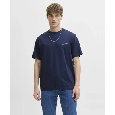 Afbeelding van JACK &amp; JONES Tshirt Achad Marine S