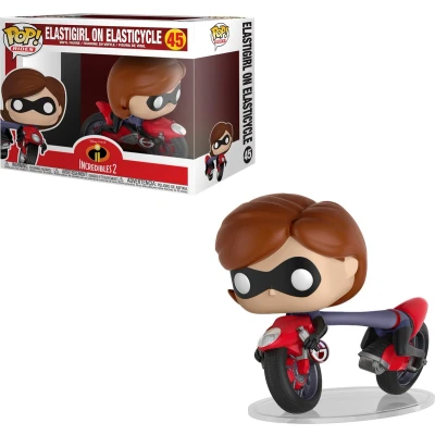 Afbeelding van Funko Ue Pop! Rides 45 Elastigirl &amp; Elasticycle 15cm Incredibels 2