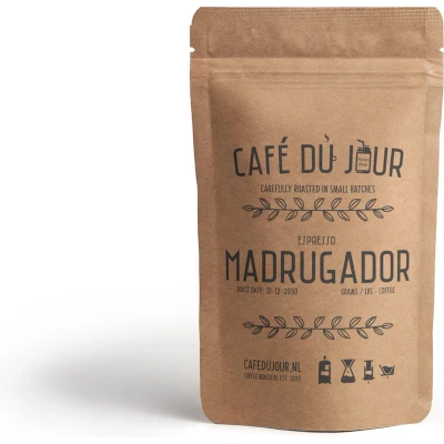 Afbeelding van Café du Jour Espresso Madrugador 1 kilo vers gebrande koffiebonen