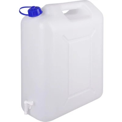 Afbeelding van Jerrycan 20 liter voor water met kraan BPA vrij