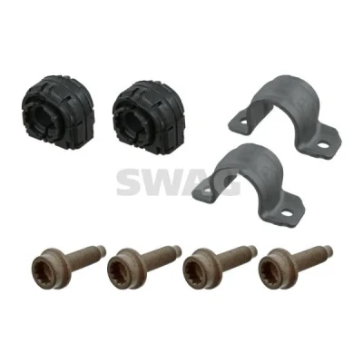 Afbeelding van SWAG 30 93 9648 Reparatieset, stabilisatorophanging Achteras Met houder schroeven VOLKSWAGEN: Golf 5, Scirocco III, Touran I, AUDI: A3 Hatchback