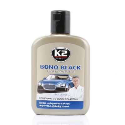Afbeelding van K2 K030 Rubberonderhoudsmiddel Zwart Fles 200