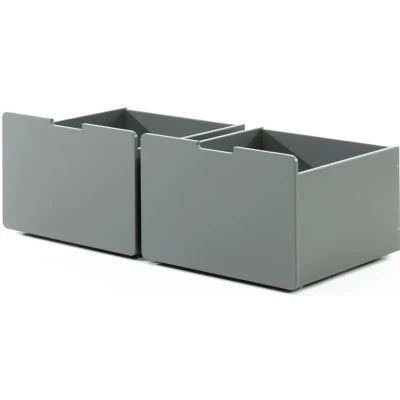 Afbeelding van KidsOnly Pino Set Van 2 Lades Grijs