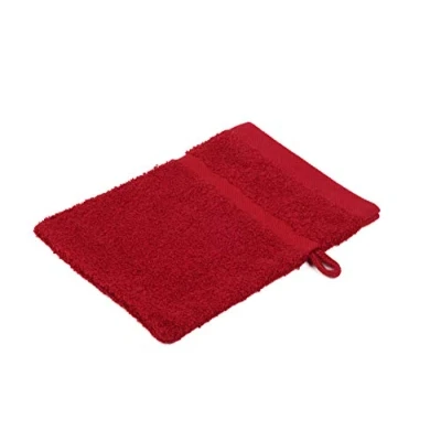 Afbeelding van Gözze Washandjes, 4 stuks, zacht en absorberend, 100% katoen, 16 x 21 cm, bordeauxrood