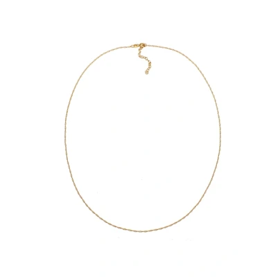 Afbeelding van Kuzzoi Basic Ketting goldcoloured, Heren, Maat: 55, Gold/coloured